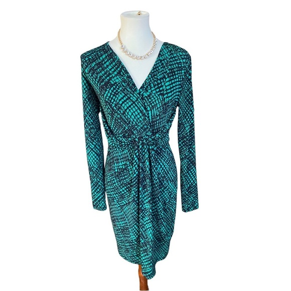 Michael Michael Kors Green & Black Dress - Picture 1 of 6